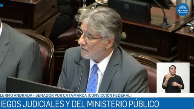 Senado de la Nación, sesión de acuerdos judiciales