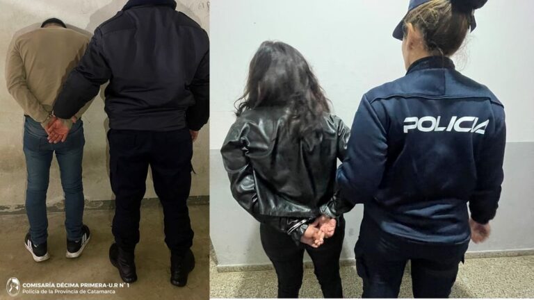 Pareja aprehendida por no pagar un viaje en remis en Valle Chico
