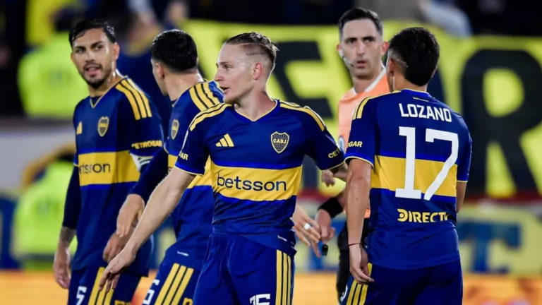 Boca y Estudiantes de La Plata en el partido por el Torneo Clausura