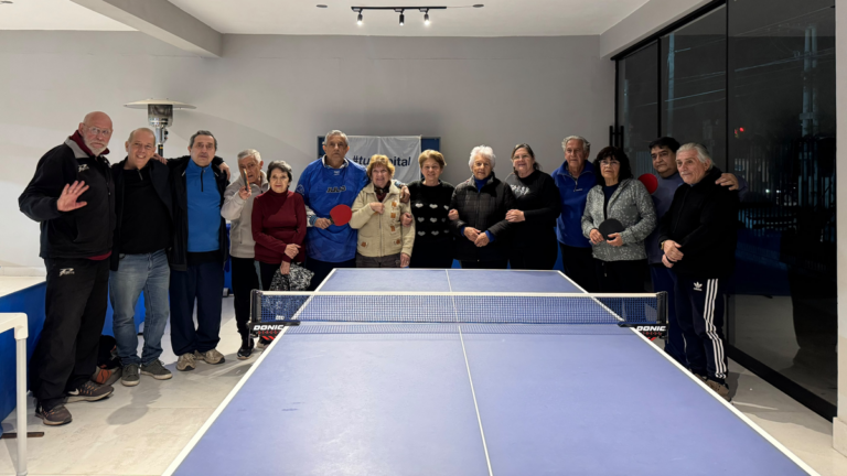 Juegos Evita de Adultos Mayores en Capital - tenis de mesa