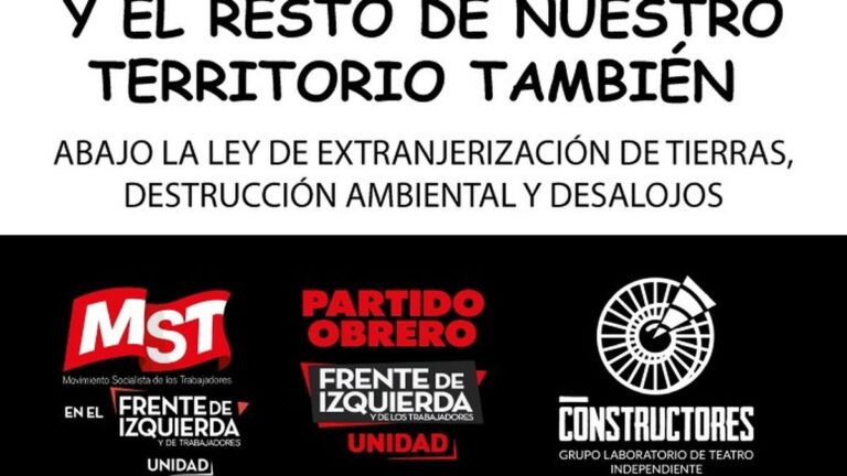 Marcha contra el proyecto de ley de inviolabilidad de la propiedad privada en Catamarca