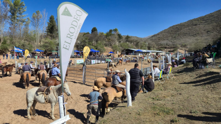Vista del predio Las Caballerizas durante la primera jornada del Aparte Campero en El Rodeo