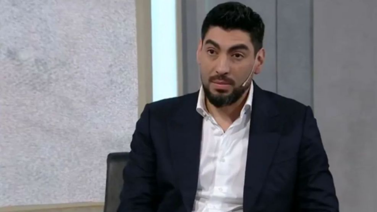 Facundo Moyano en entrevista televisiva