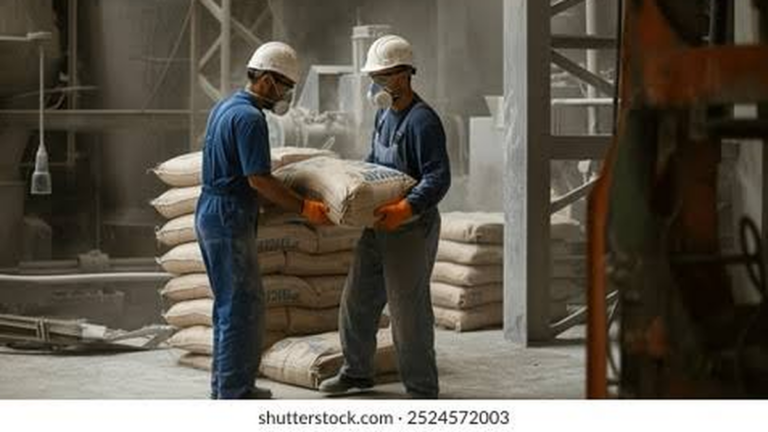 Gráfico de producción industrial en Argentina