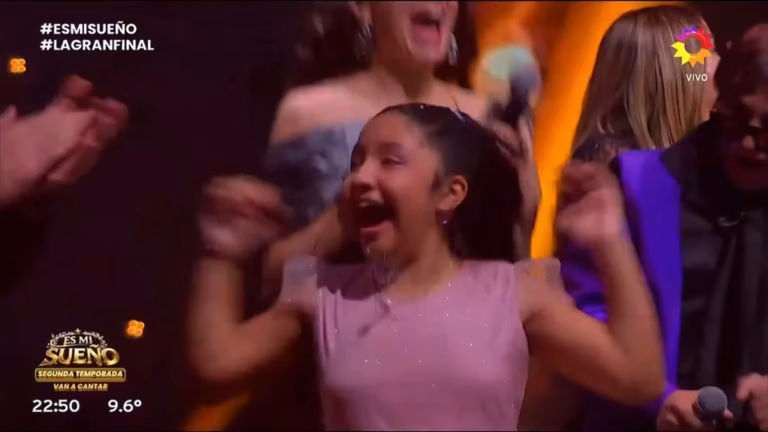 Margarita Ponce en la final de Es mi sueño