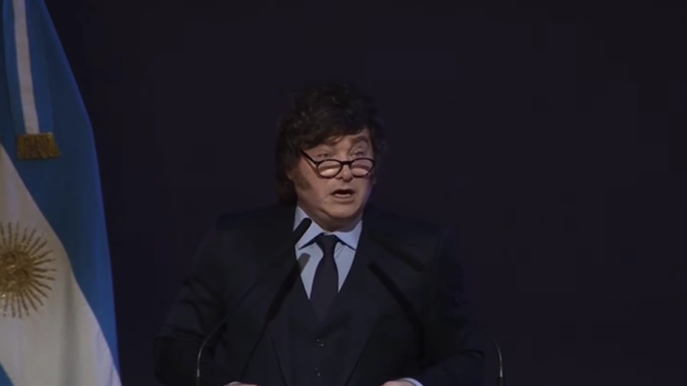 Javier Milei en el Council of the Americas