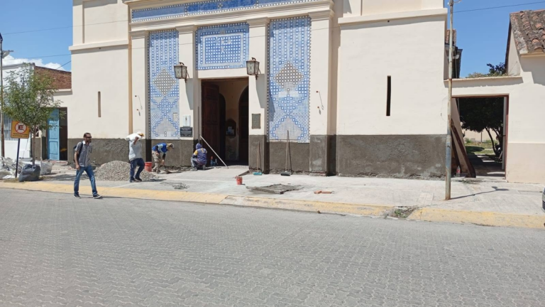 Parroquia San Isidro Labrador en obras