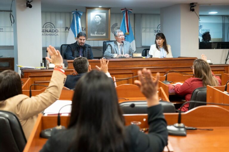 Sesión del Senado de Catamarca