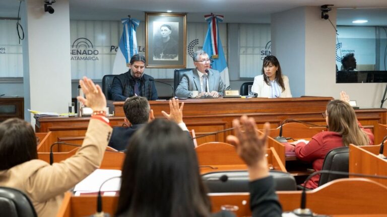 Sesión del Senado de Catamarca