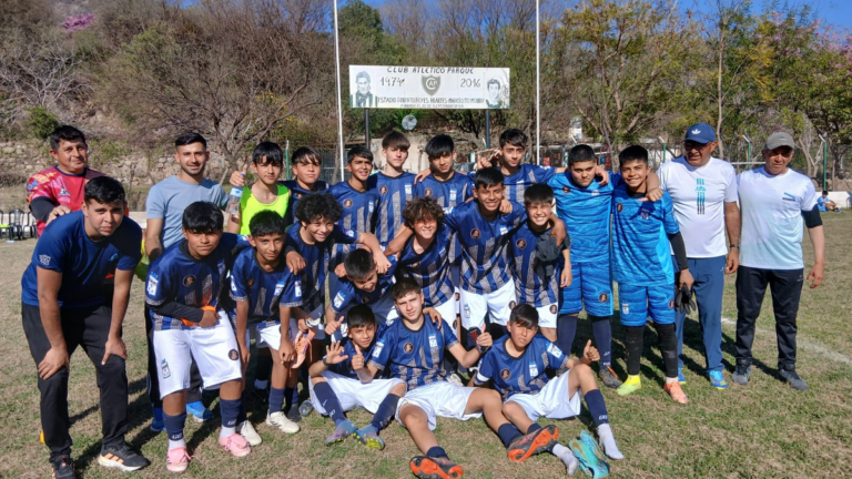 Partido de fútbol Sub 13 entre Liga Andalgalense y Belén