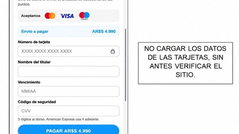 Advierten sobre una modalidad de estafa mediante mensajes