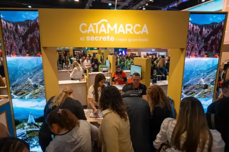 Stand de Catamarca en la Feria Internacional de Turismo