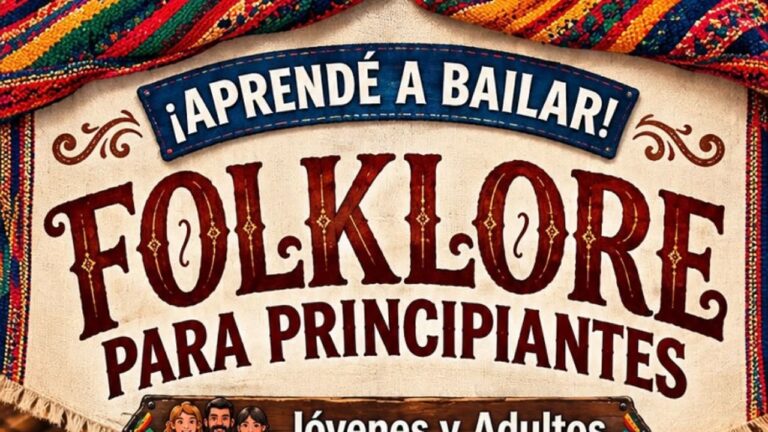 Clases de folklore para principiantes en el Círculo de Periodistas Deportivos de Catamarca