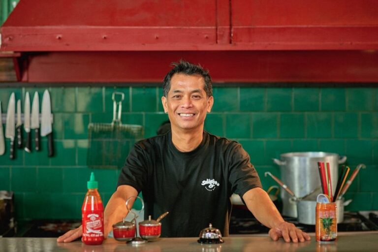 Thomas Nguyen, cocinero vietnamita, en Buenos Aires