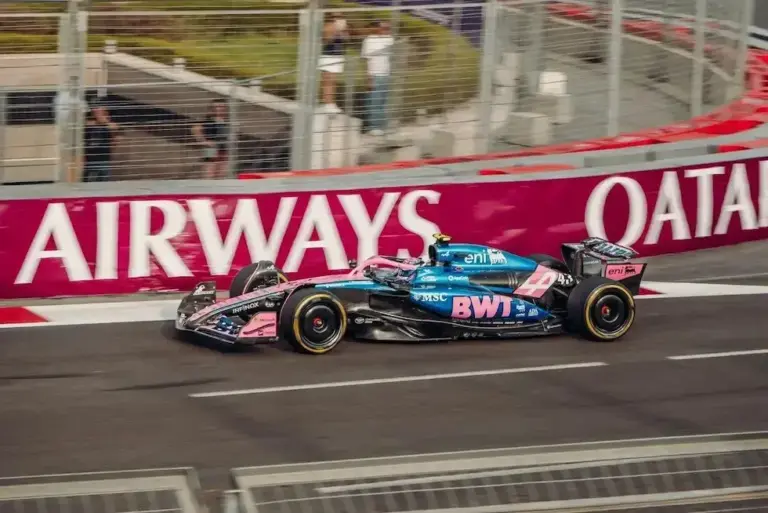 Franco Colapinto durante el GP de Azerbaiyán en 2025