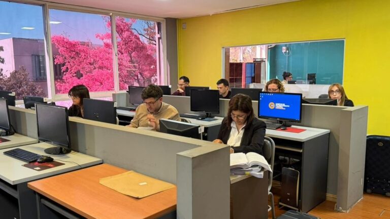 Sede del Centro de Innovación y Capacitación de la Provincia donde se realizó la prueba escrita del concurso