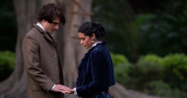 Escena de la serie Mal de amores de Netflix