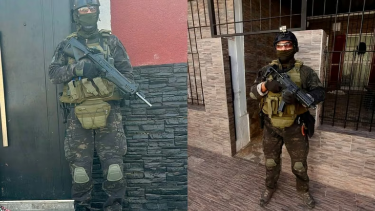 Operativo de la Fuerza Policial Antinarcotráfico en el barrio Las Flores II de Córdoba