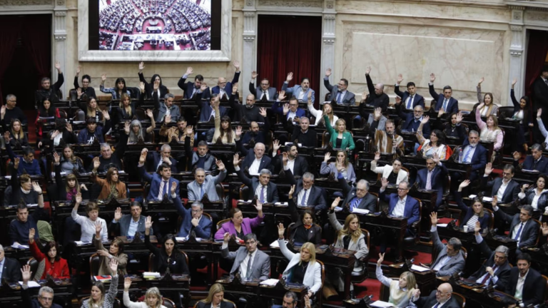 Sesión en la Cámara de Diputados