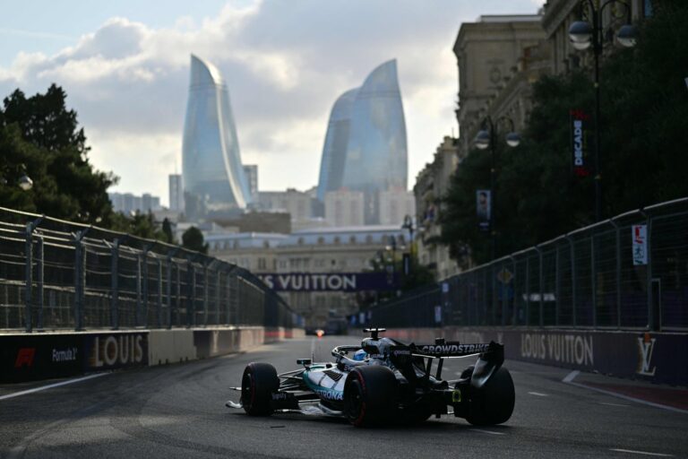 Circuito callejero de Bakú, sede del Gran Premio de Azerbaiyán de Fórmula 1