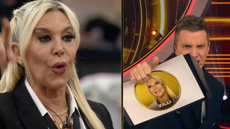 Yanina Zilly durante su eliminación en Gran Hermano Generación Dorada