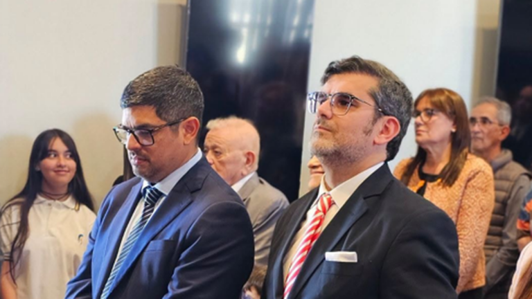 Toma de juramento en el Salón San Martín de la Corte de Justicia de Catamarca