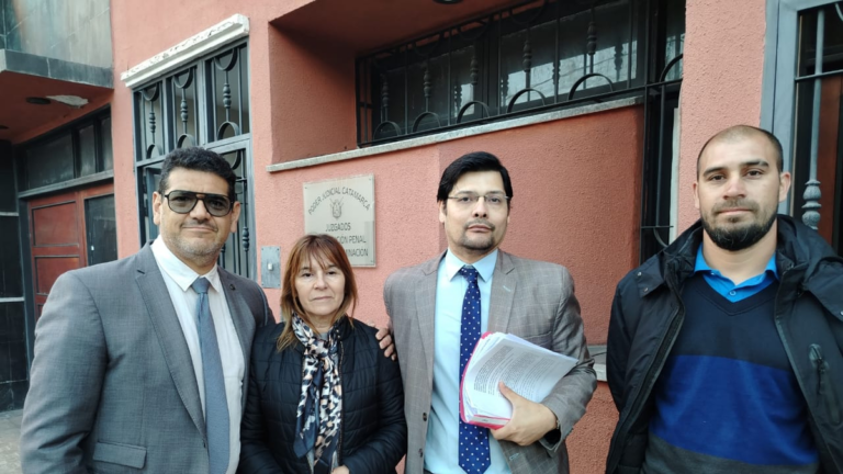 María Espeche, madre de Brenda Micaela Gordillo, en una presentación judicial