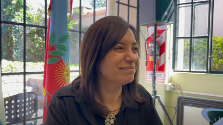 Lilia Exeni, decana de la Facultad de Humanidades de la Universidad Nacional de Catamarca