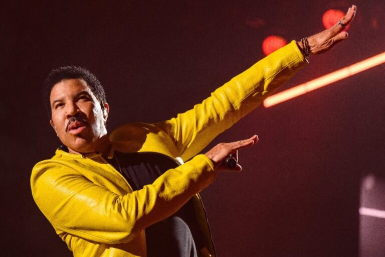 Lionel Richie durante una entrevista