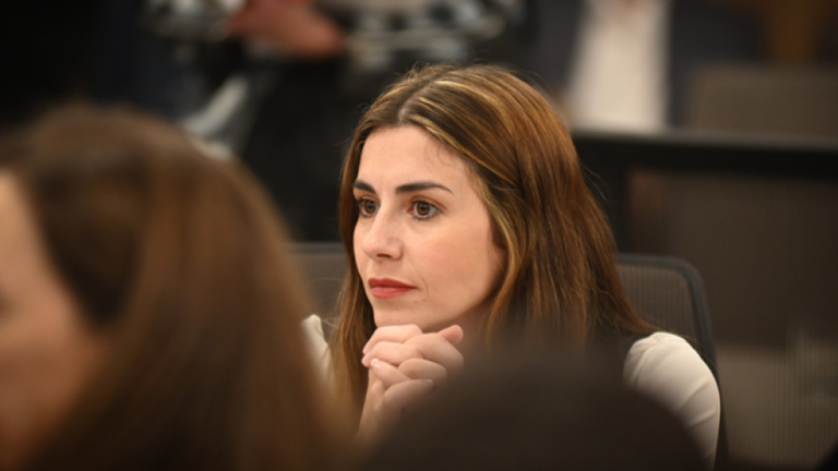 Marcela Pagano en declaraciones radiales