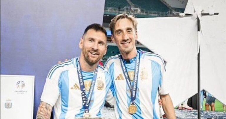 Matías Manna, ayudante de Lionel Scaloni en la Selección Argentina