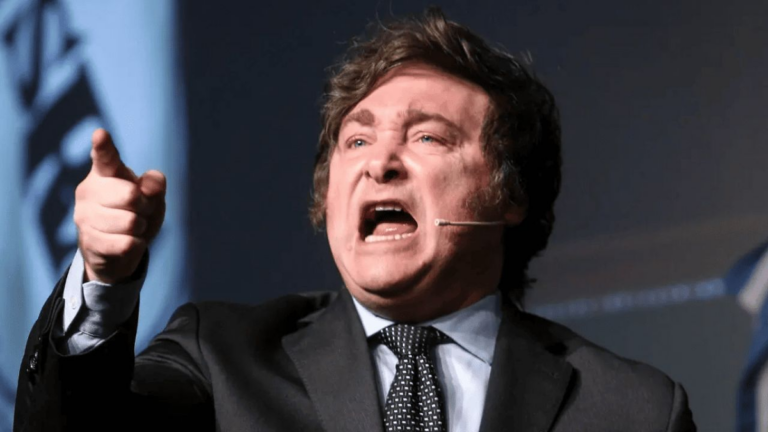 Presidente Javier Milei en una publicación de X