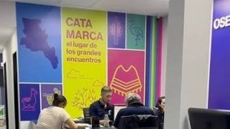 Fachada de la Casa de Catamarca en Buenos Aires, sede de la delegación OSEP