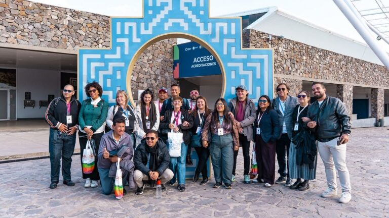 Periodistas turísticos internacionales durante un recorrido por atractivos de Catamarca