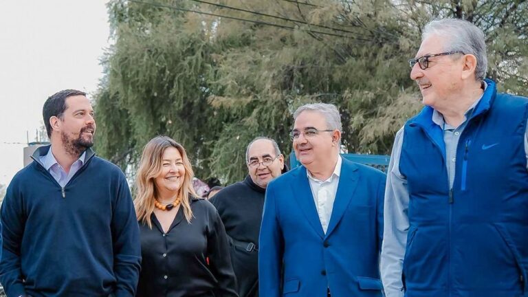 Raúl Jalil, gobernador de Catamarca, durante un acto oficial