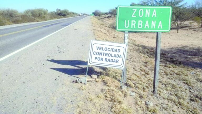 Radar de velocidad en la Ruta Nacional 38, Catamarca