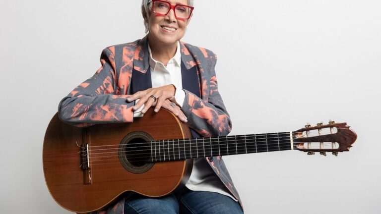 Teresa Parodi durante un concierto