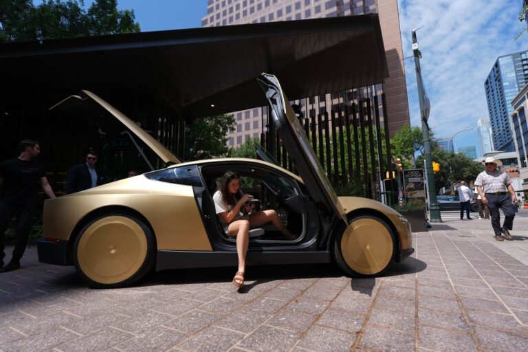 Cybercab de Tesla en Austin, Texas