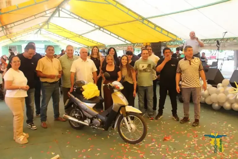 Empleados de comercio celebrando su día en Catamarca
